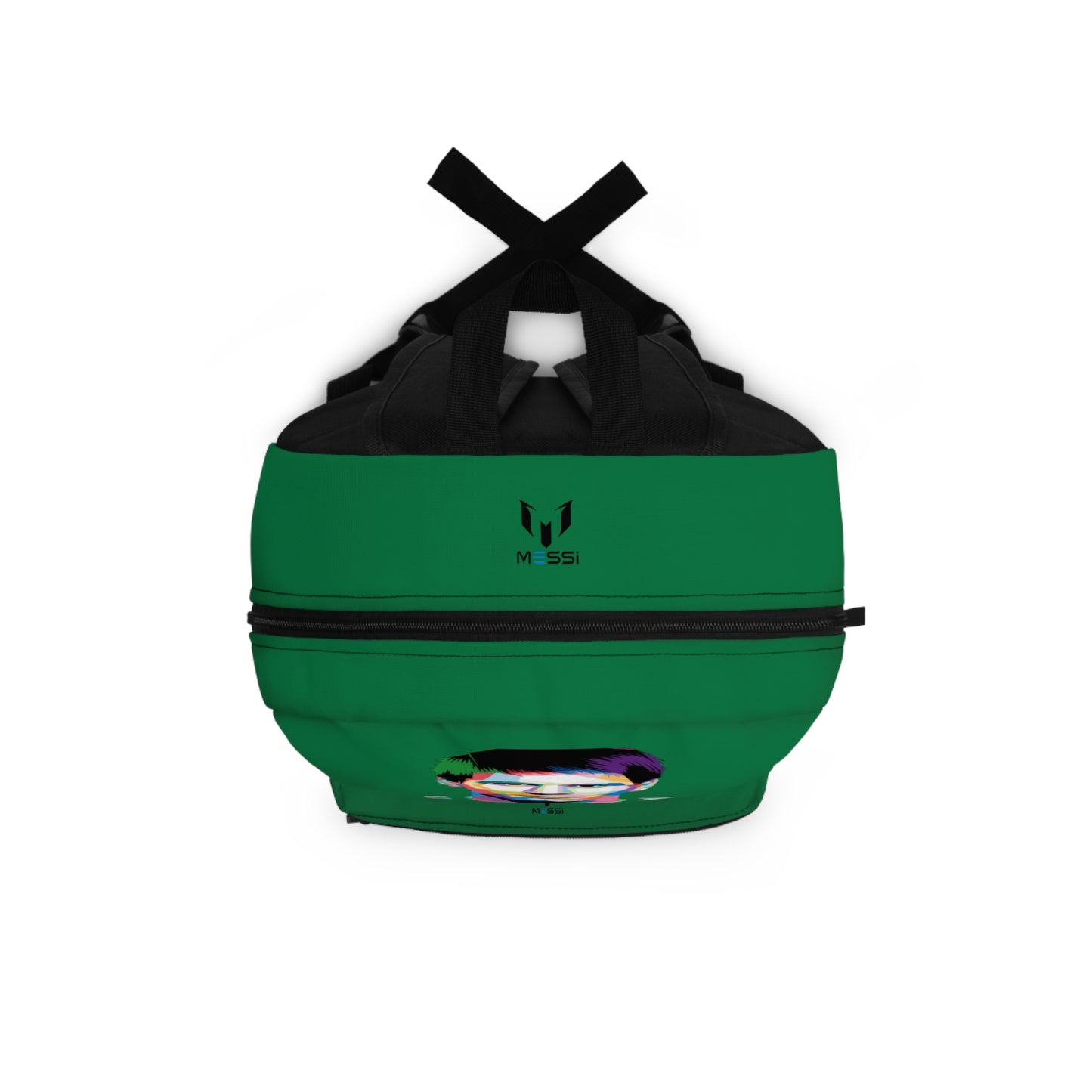 Leo Messi School Backpack for Boys Dark green 🎒🏆 ⚽