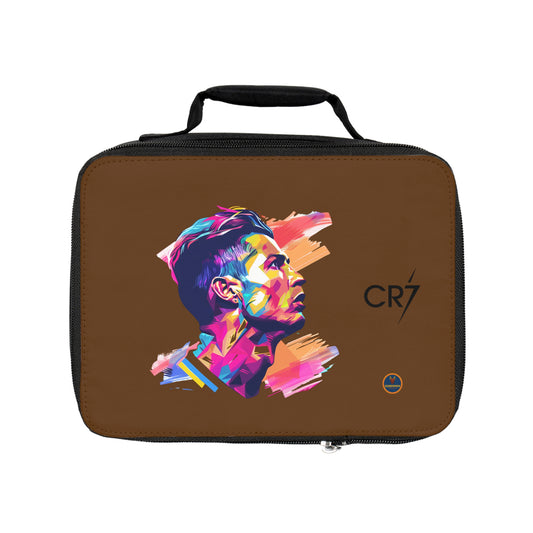 Cristiano Ronaldo CR7 Thermal Lunch Bag Brown ⚽🥶