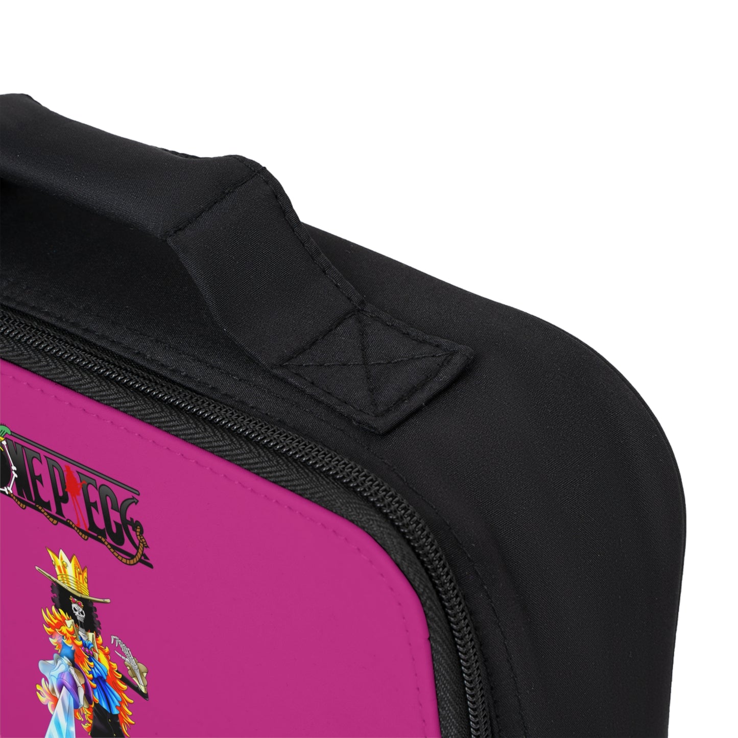 Brook One Piece Anime Lunch Bag Pink 🍱