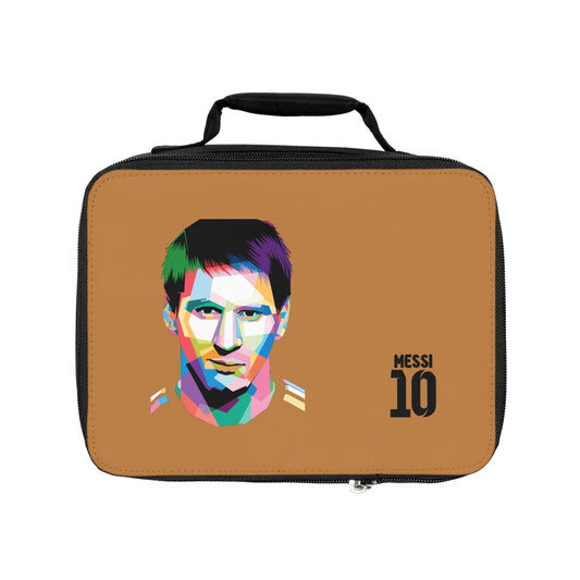 Lionel Messi LM10 Thermal Lunch Bag Light brown ⚽🥶