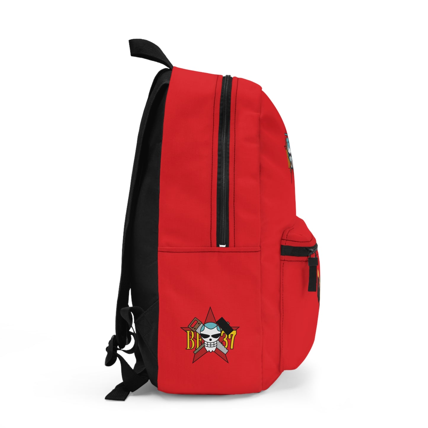 Franky One Piece Anime Backpack Red 🔧