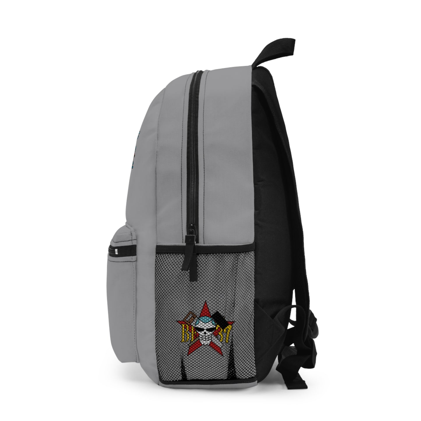 Franky One Piece Anime Backpack Grey 🔧