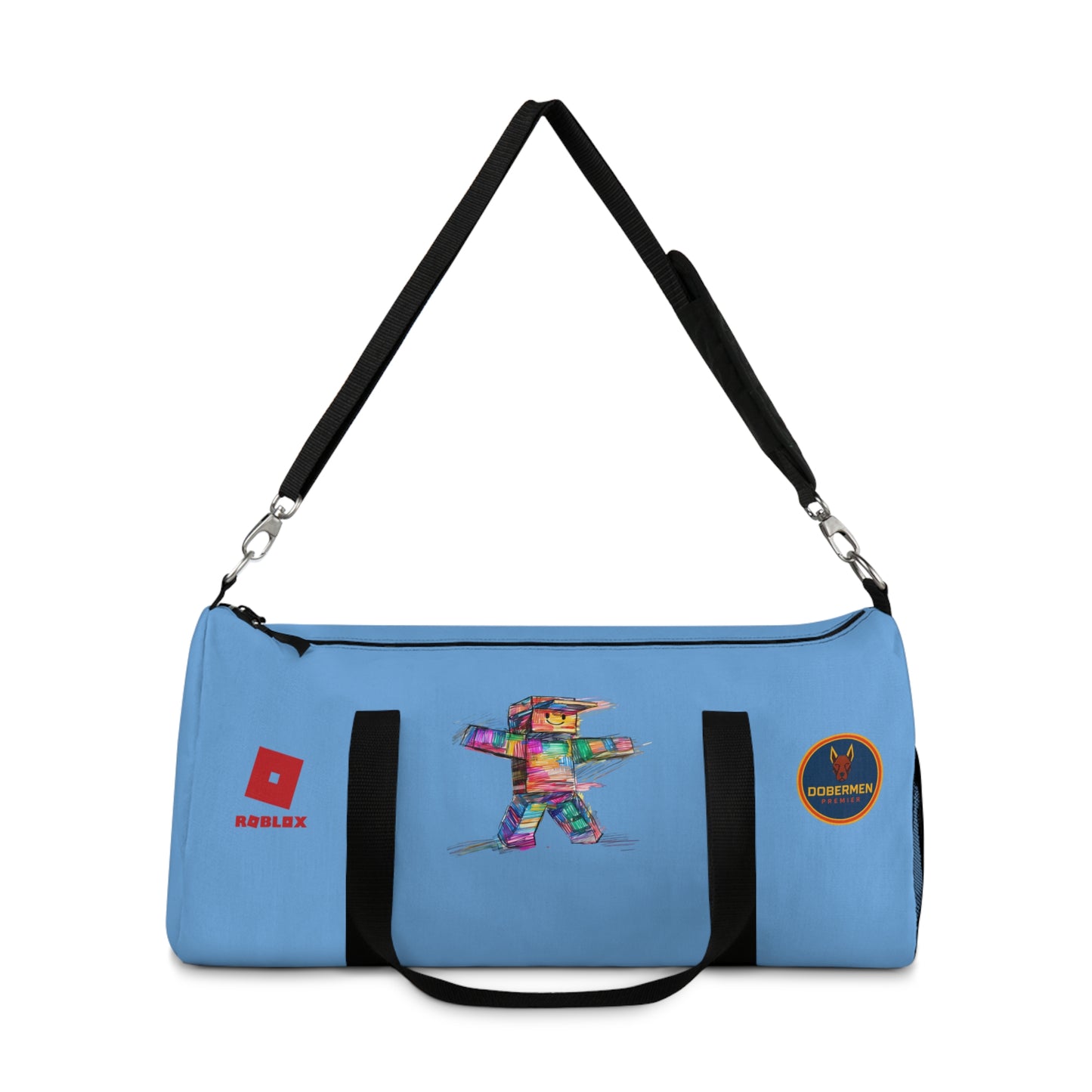 Roblox Themed Duffel Bag Light blue 🧒🕹️ 👧