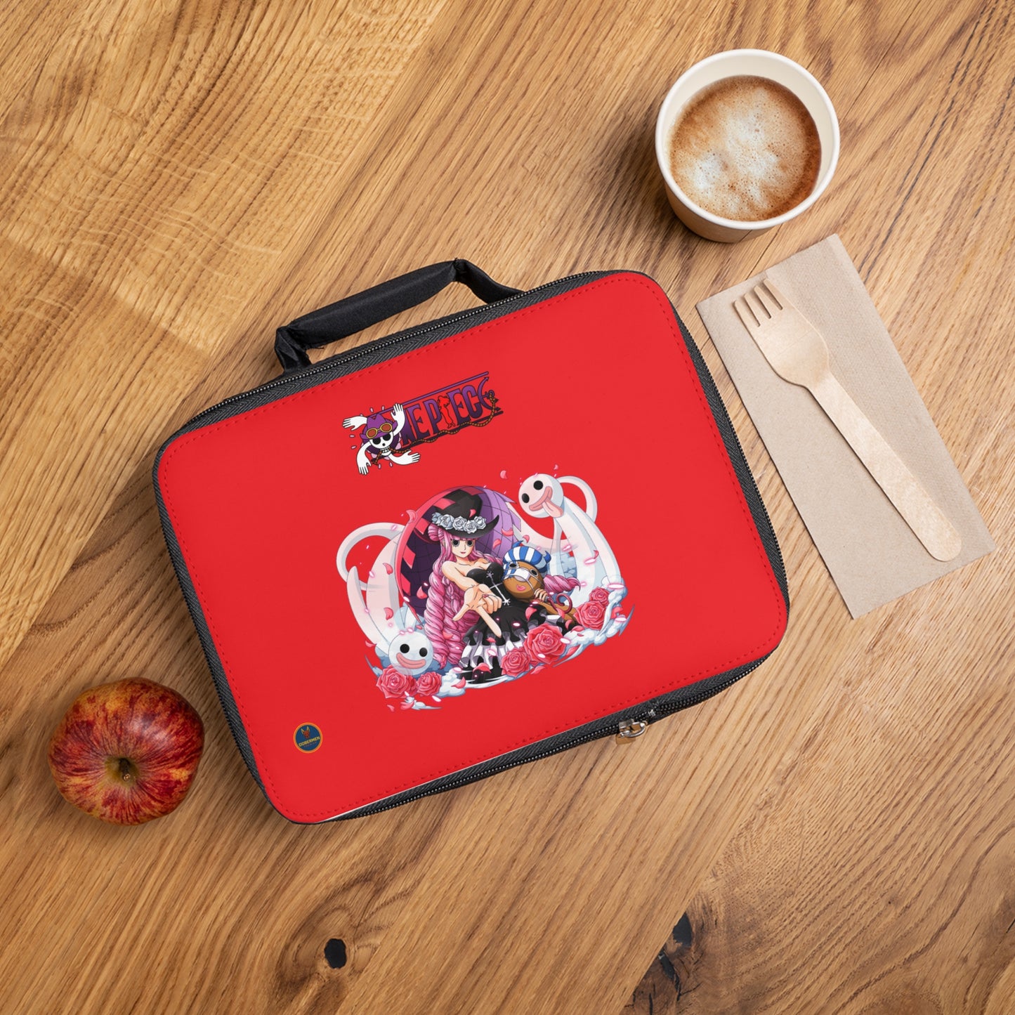 Nico Robin One Piece Anime Lunch Bag Red 🍱