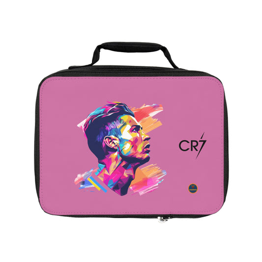 Cristiano Ronaldo CR7 Thermal Lunch Bag Light pink ⚽🥶