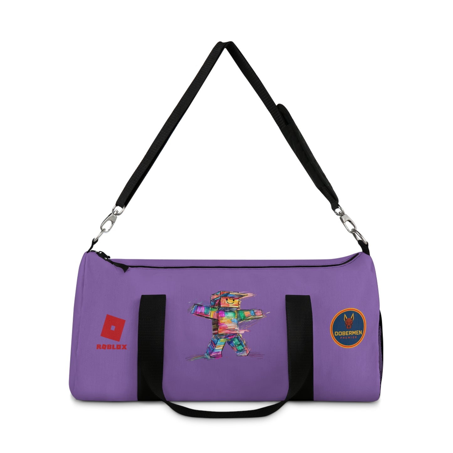Roblox Themed Duffel Bag Light purple 🧒🕹️ 👧