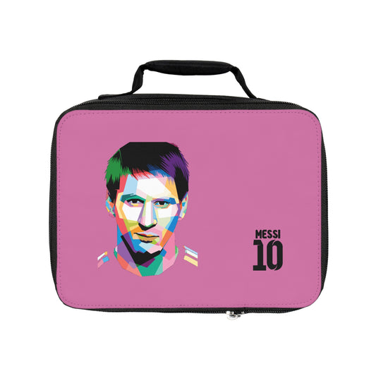 Lionel Messi LM10 Thermal Lunch Bag Light pink ⚽🥶