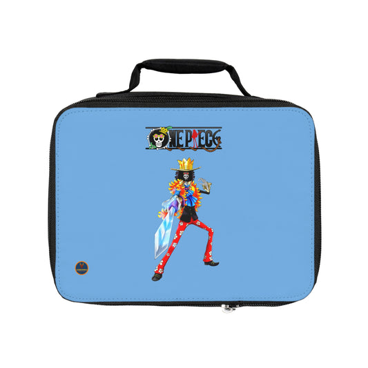 Brook One Piece Anime Lunch Bag Light blue 🍱