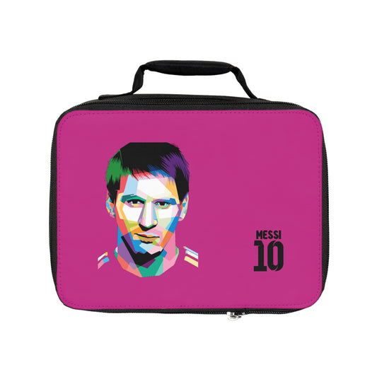 Lionel Messi LM10 Thermal Lunch Bag Pink⚽🥶