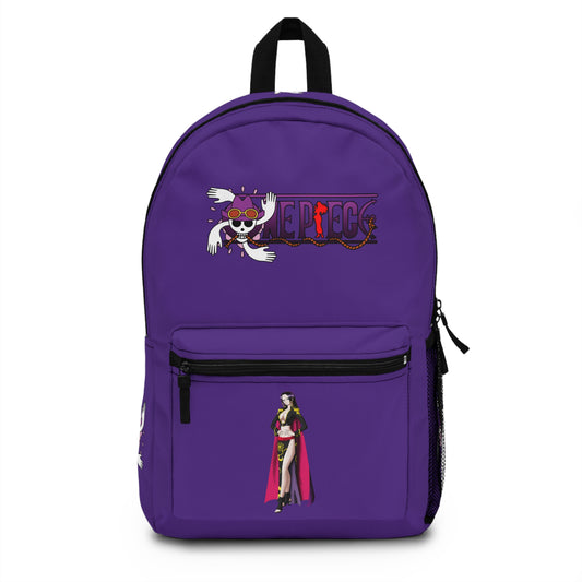 Nico Robin One Piece Premium Anime Backpack Purple 🎒