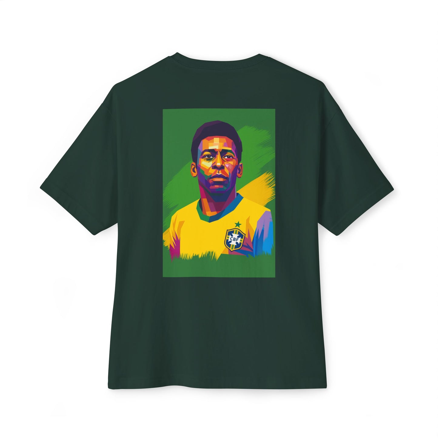 Pelé Oversized Boxy Tee | Brazil 10 Soccer Style 👕 ⚽ 🇧🇷 👑