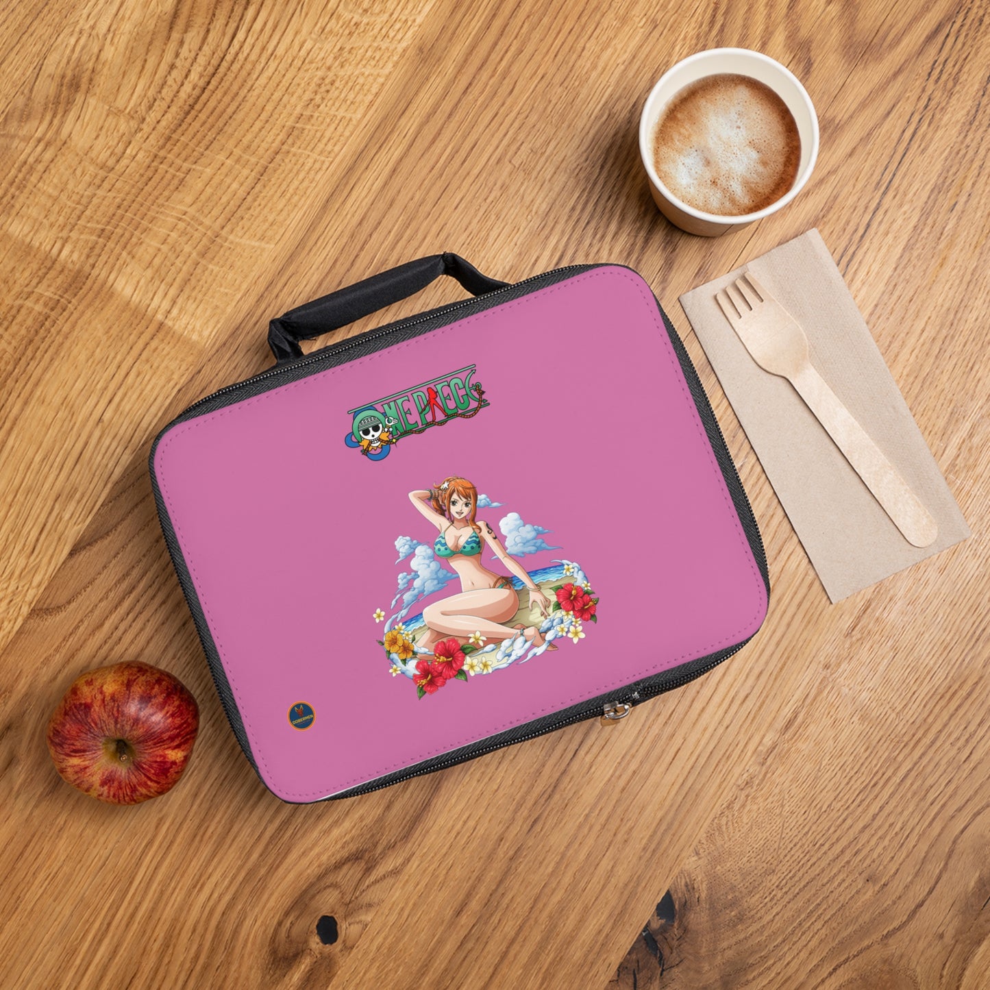 Nami One Piece Anime Lunch Bag Light pink 🍱