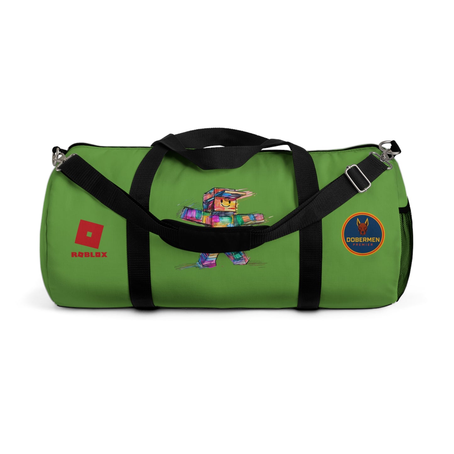 Roblox Themed Duffel Bag Green 🧒🕹️ 👧
