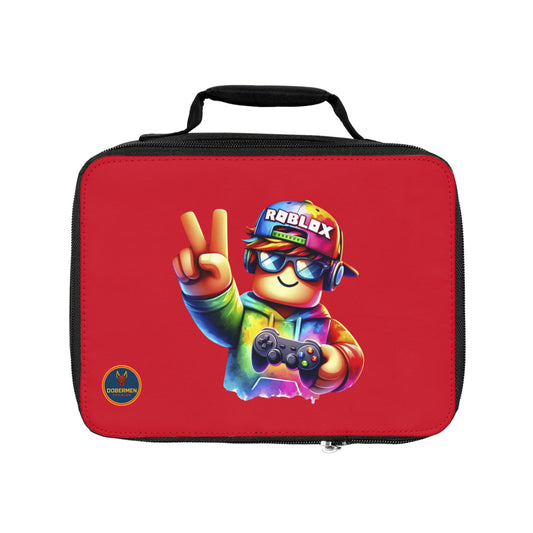Vibrant Roblox Lunch Box Dark red ๐ ๐ฎ๐