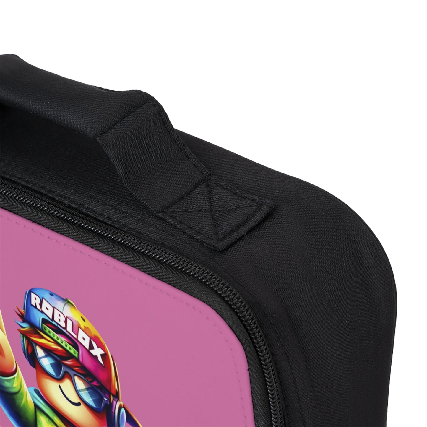Vibrant Roblox Lunch Box Light pink 🌈 🎮🎒