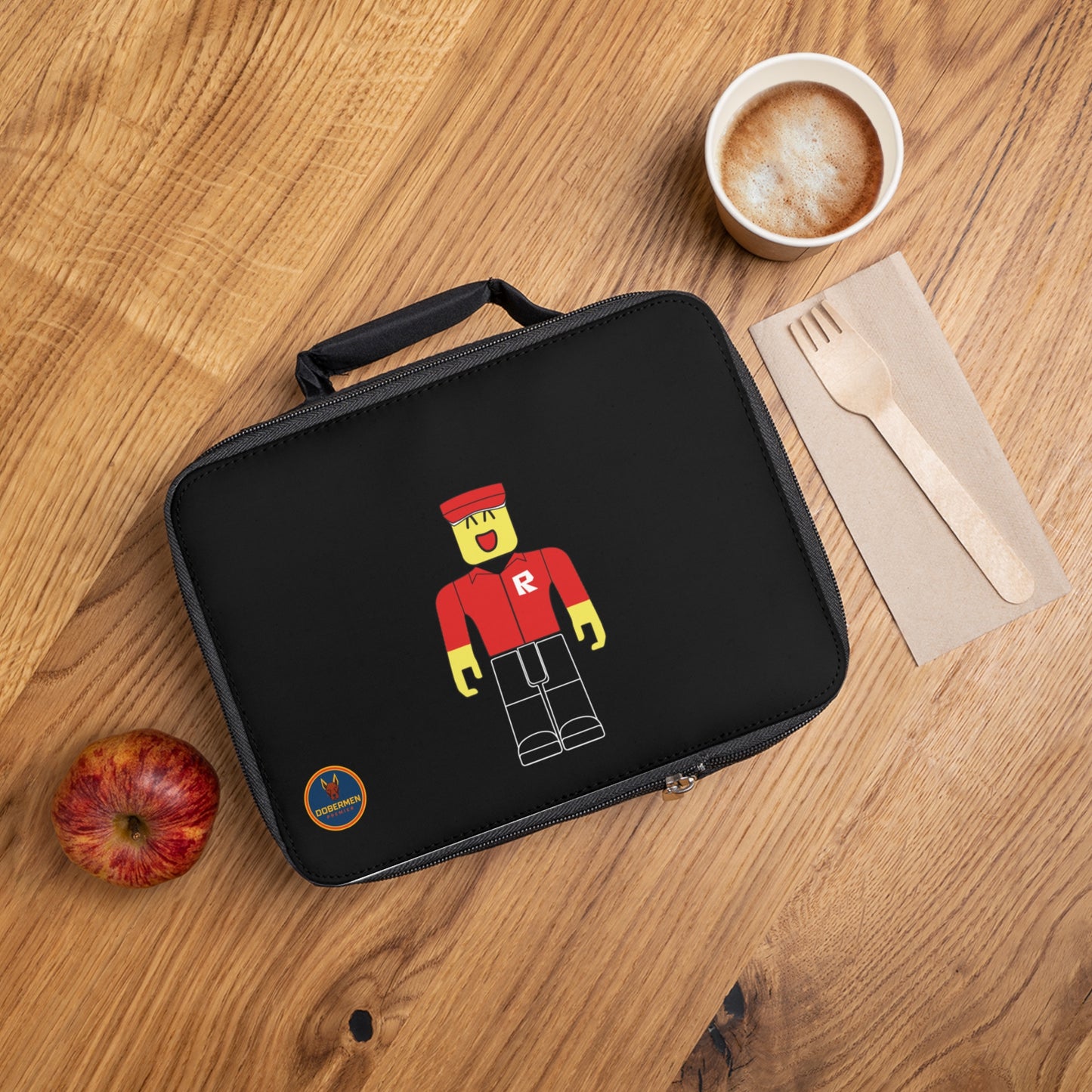 Roblox Gamer Lunch Bag Black 🎮🎒✨
