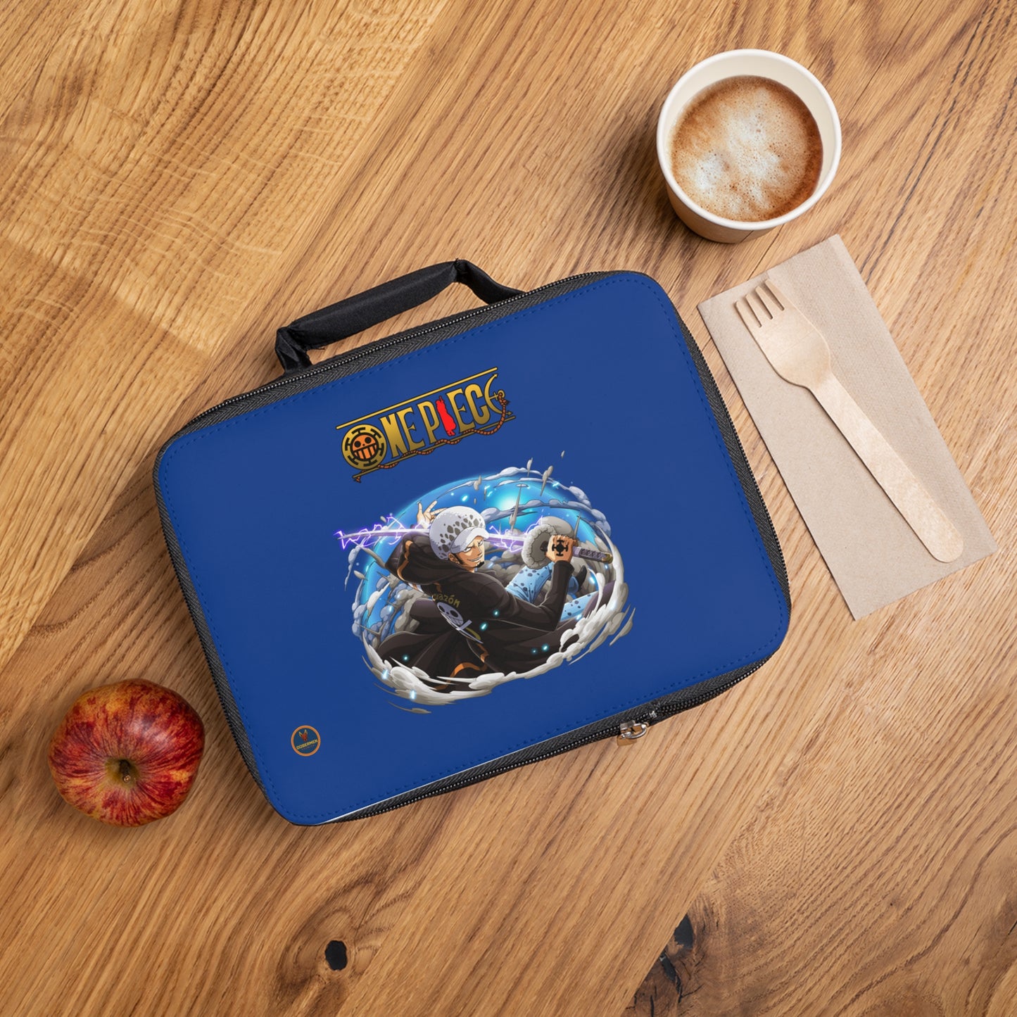 Trafalgar D. Water Law One Piece Anime Lunch Bag Dark blue 🍱