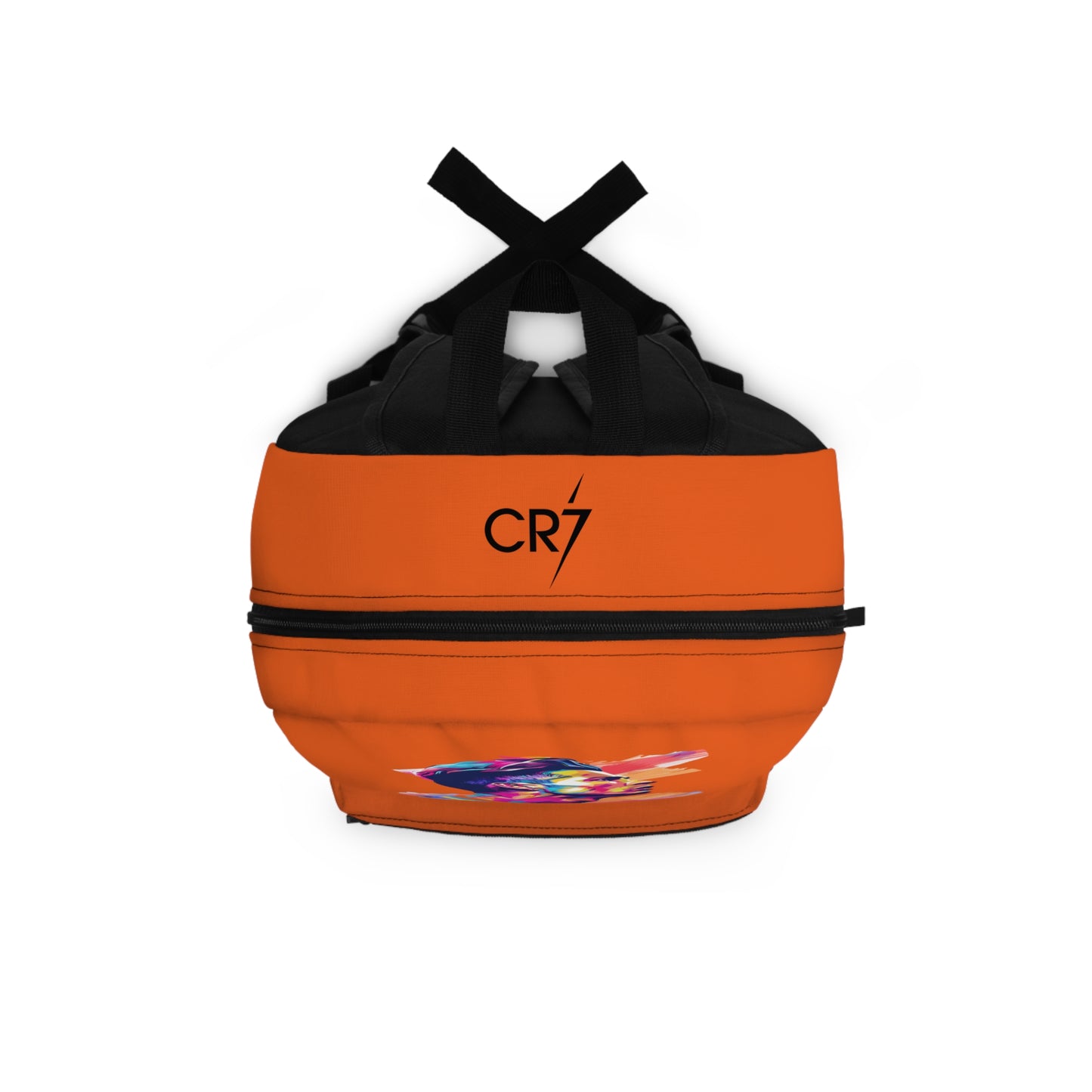 Cristiano Ronaldo CR7 School Backpack Orange 🎒⚽
