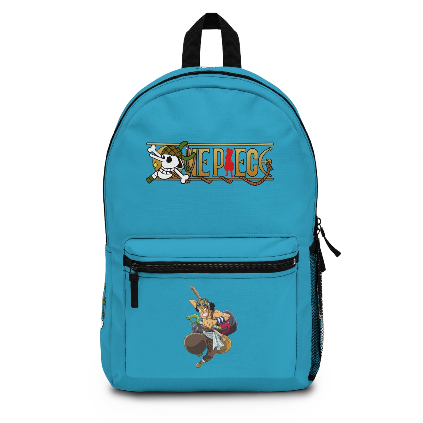 Usopp One Piece Anime Backpack Turquoise 🎯