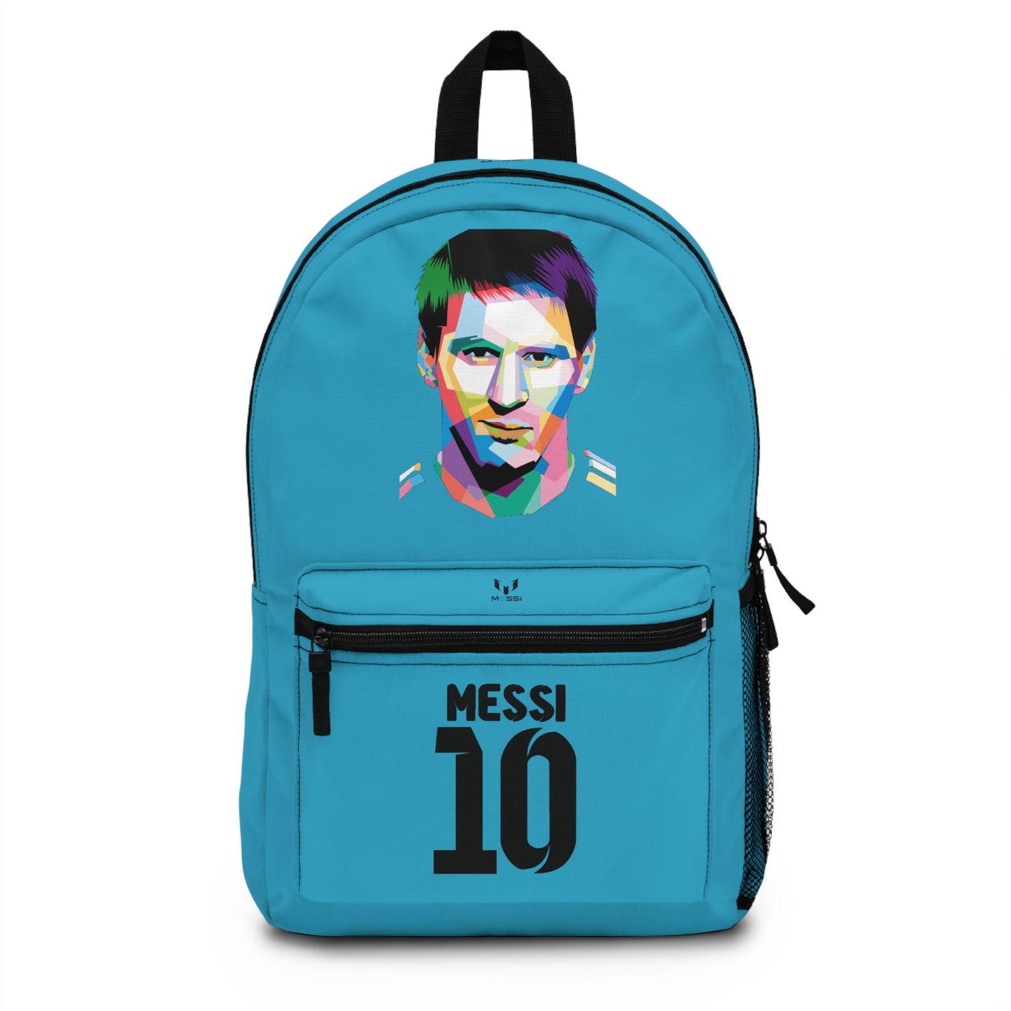 Leo Messi School Backpack for Boys Turquoise 🎒🏆 ⚽
