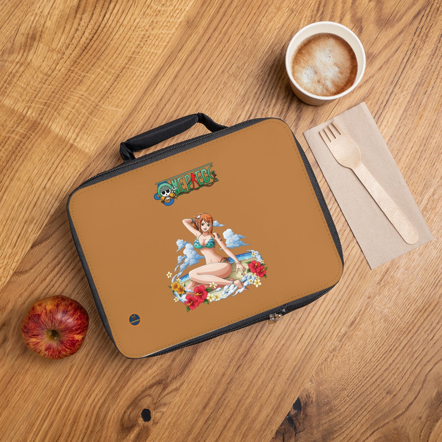Nami One Piece Anime Lunch Bag Light brown 🍱