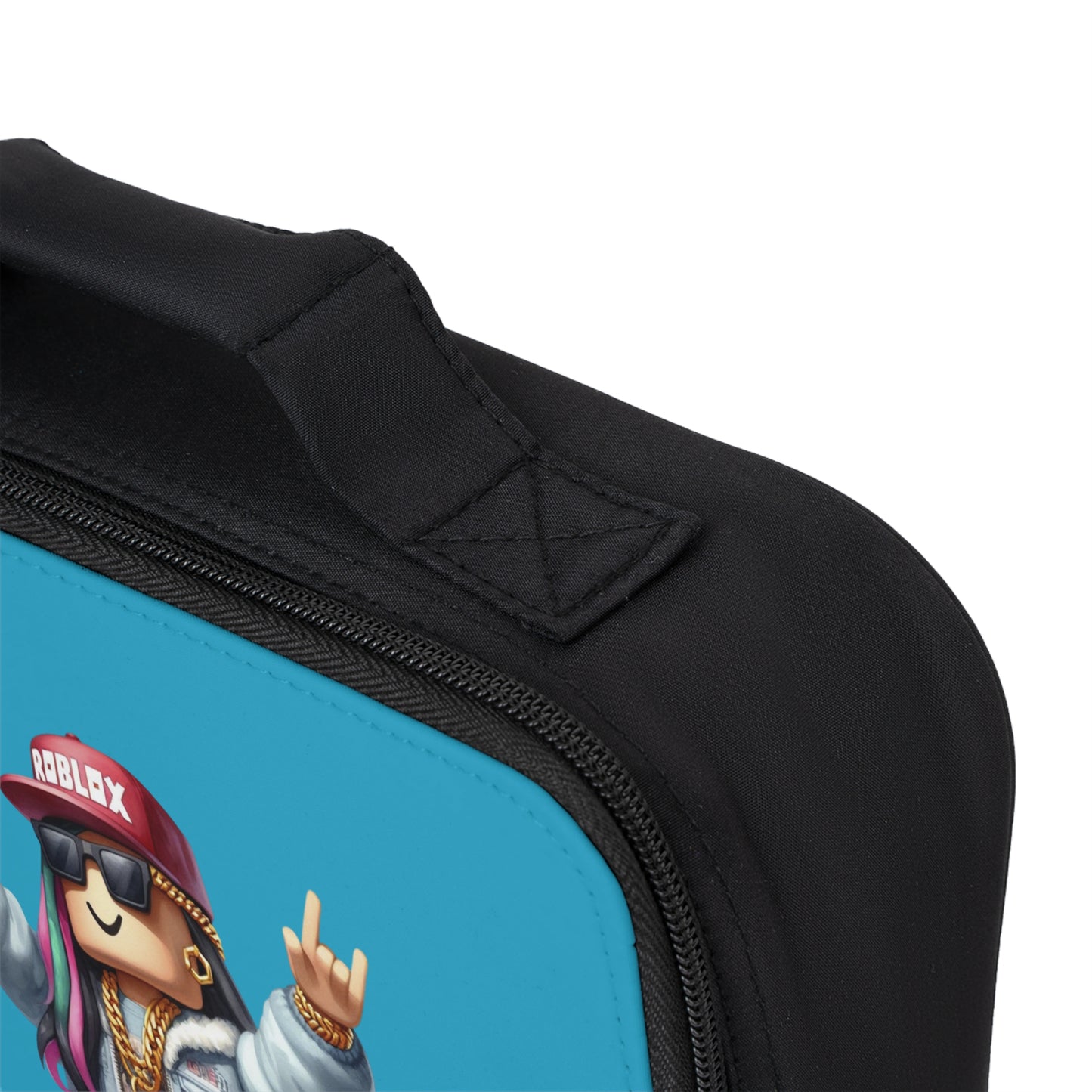 Insulated Roblox Lunch Tote Turquoise 🎮✨⚡