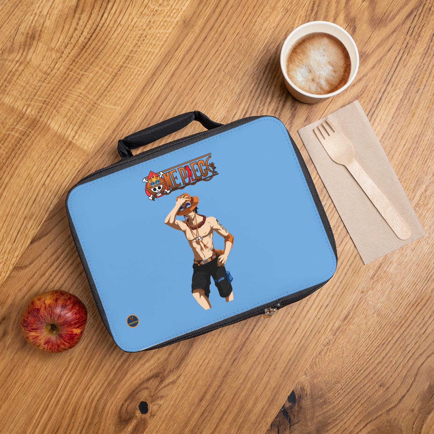 Sanji One Piece Anime Lunch Bag Light blue 🍱