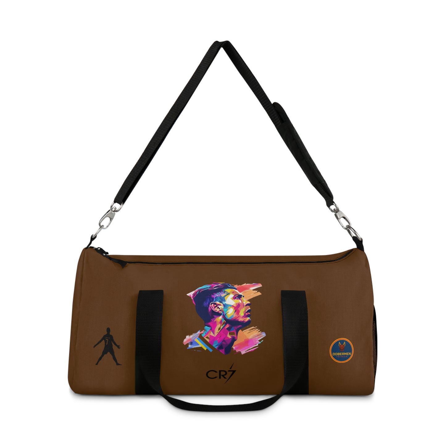 Premium Cristiano Ronaldo Duffel Bag Brown 🏆⚽