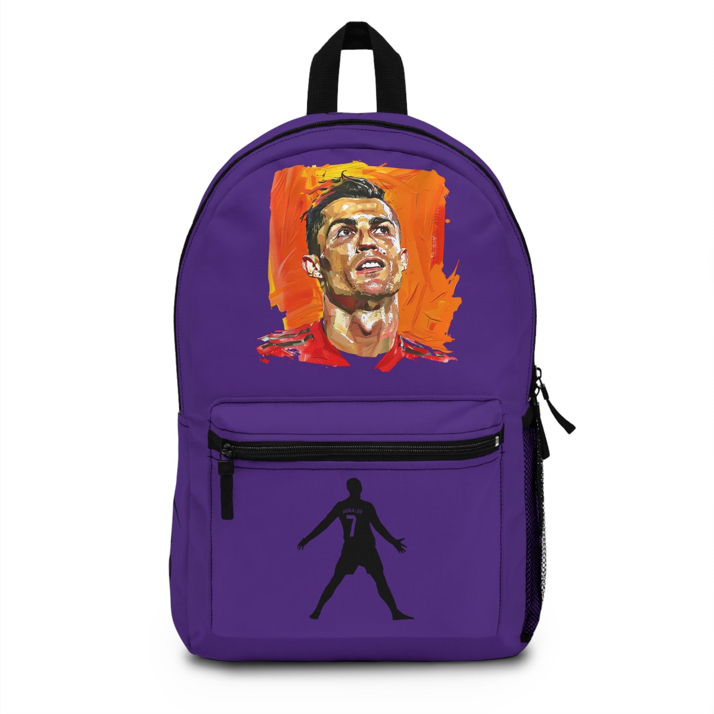 Cristiano Ronaldo CR7 Backpack Purple ⚽🎒