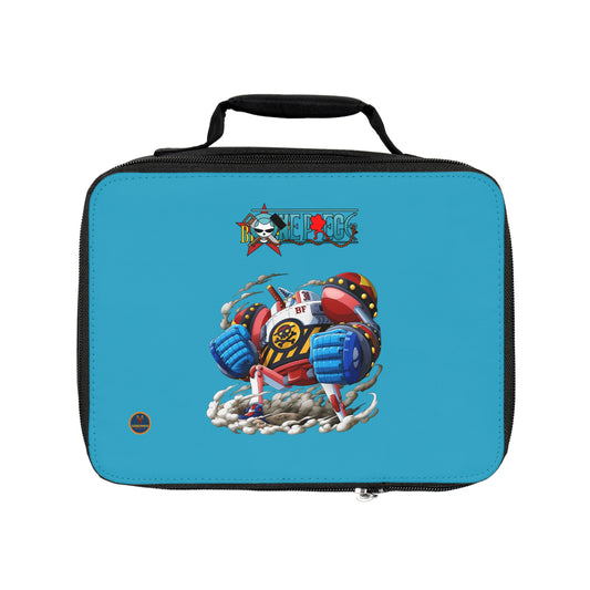 Franky One Piece Anime Lunch Bag Turquoise 🍱