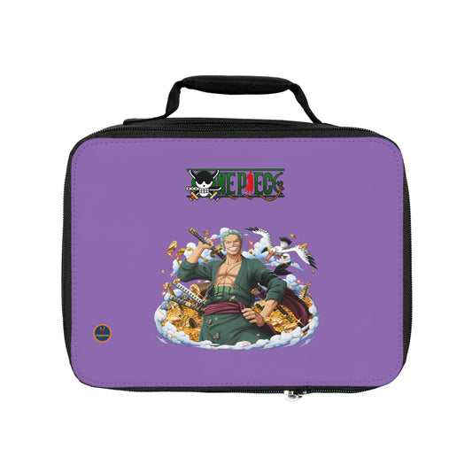 Roronoa Zoro One Piece Anime Lunch Bag Light purple 🍱