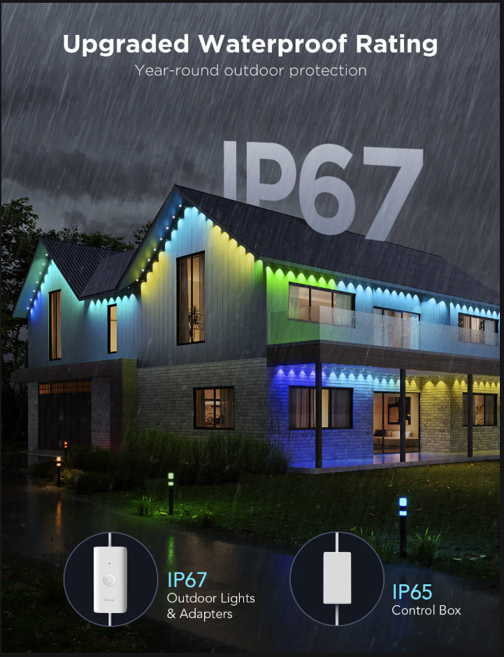 Govee Permanent Outdoor Lights Pro H706A: 100ft