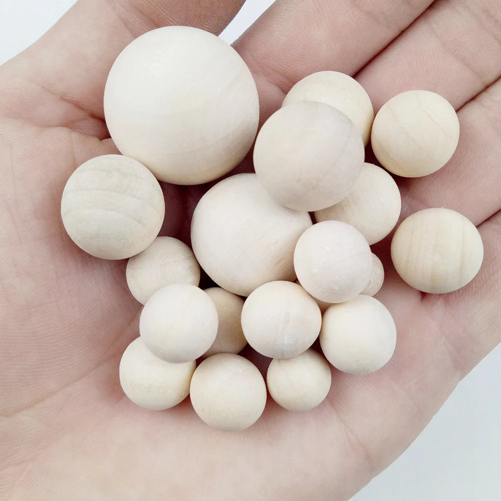 Natural Wooden Spacer Beads