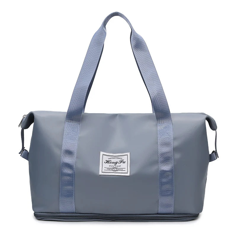 UNIXINU Carry On Travel Duffle Bag Nylon Waterproof Sports Gym Tote Bags for Women Large Capacity Storage Luggage Handbag