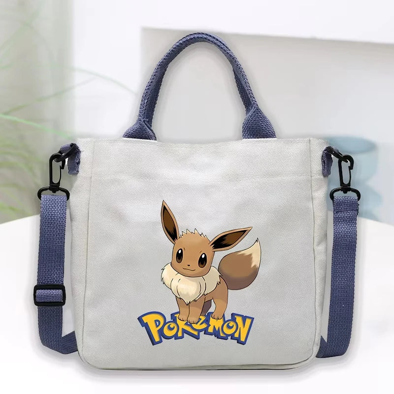 Pokemon Large Canvas Tote Bag