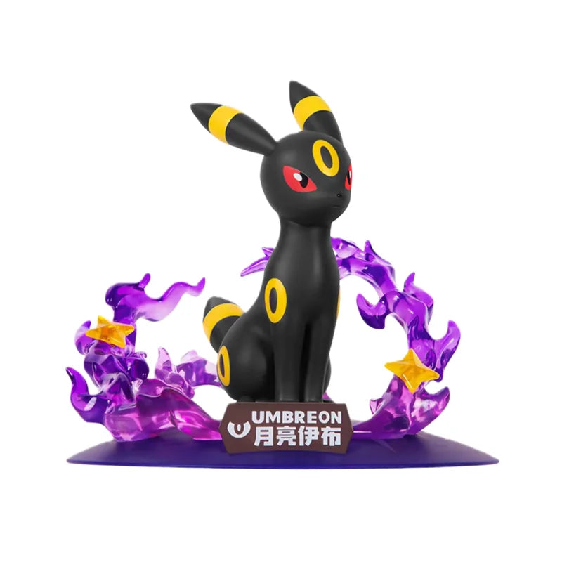 Anime Pokemon Umbreon Eevee Espeon Funism Original Action Figures Home Collection Model Desktop Ornaments Toys Birthday Gifts