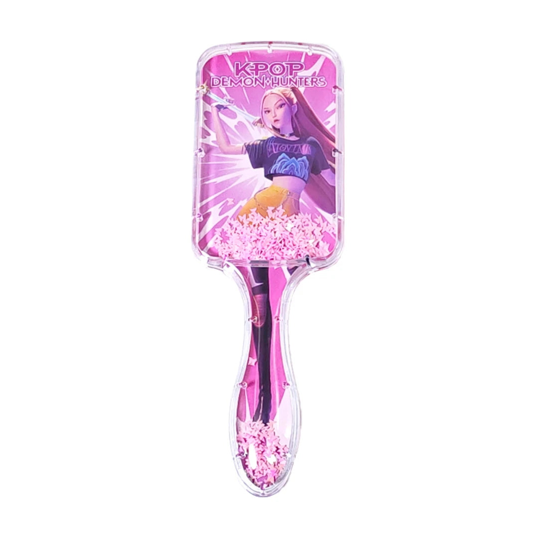 4PCS Anime Cartoon Air Cushion Comb, Portable Hairbrush Perfect Fans Club Gift for Girls and Students