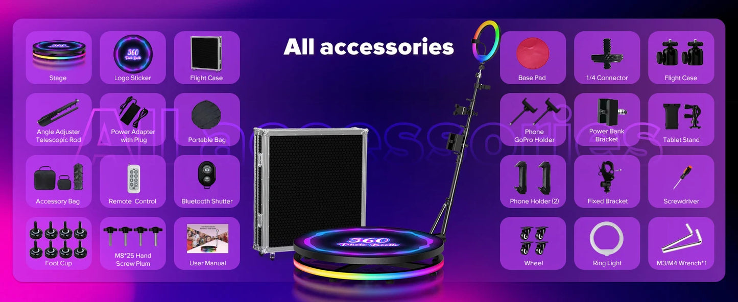 360° Photo Booth Machine