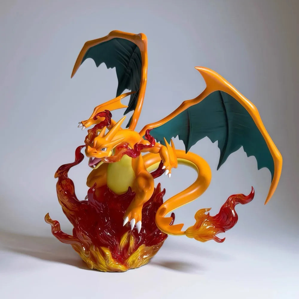 20cm/7.87in Anime Digimon Adventure Figure Charizard Action Figures PVC Statue Collection Model Toys Gifts