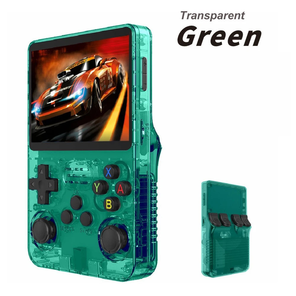 BOYHOM 100% Original ARKOS 2.0 R36S Retro Handheld Game Console 3.5'' IPS,15000+ Games, Retro Portable Pocket Player, 64G/128G