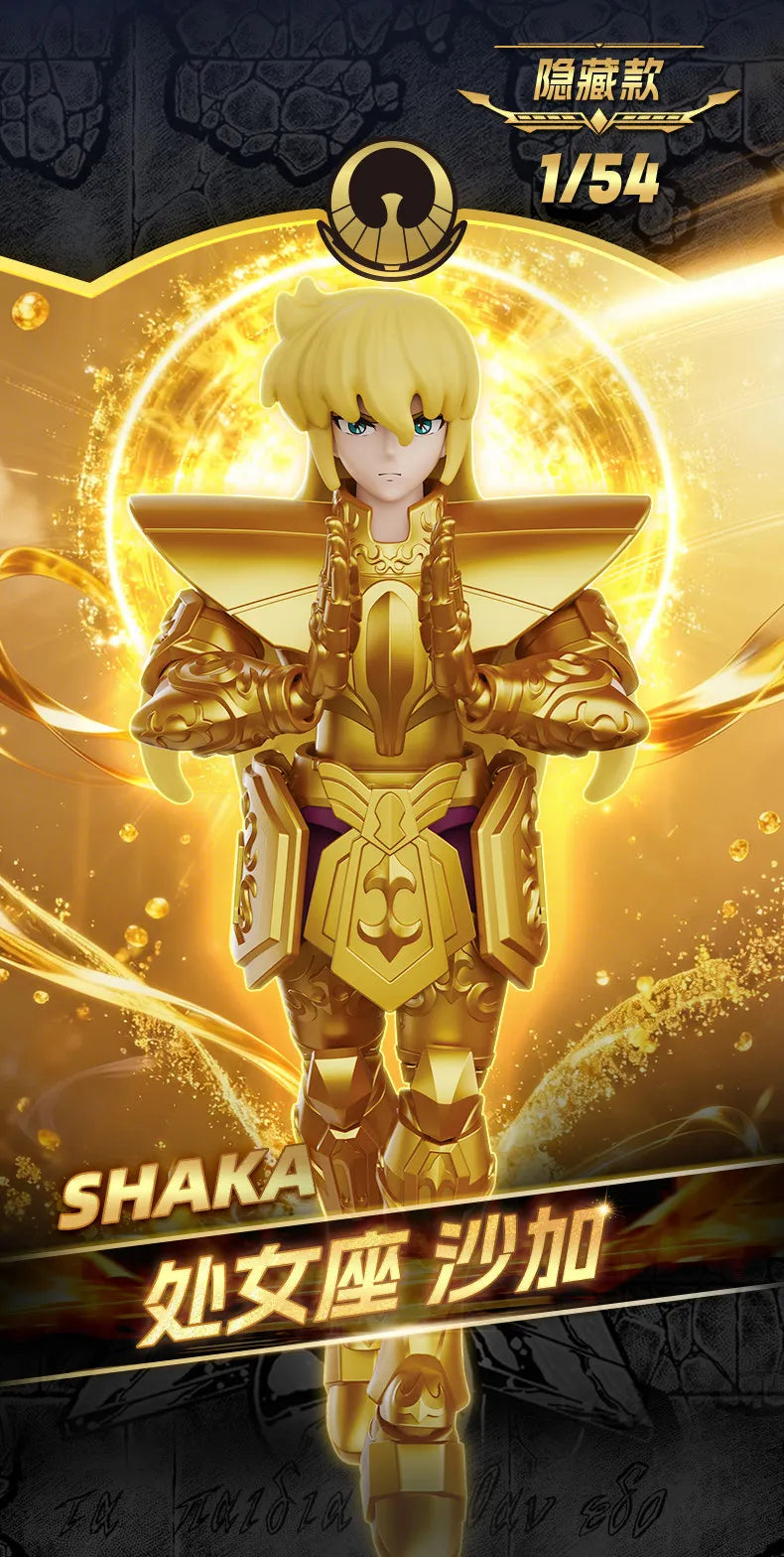 In Stock Saint Seiya GALAXY VERSION 04 Virgo Gemini Pisces SAGA Shaka Pegasus Phoenix Ikki Assembled Model Toys Gold Saint 01/02