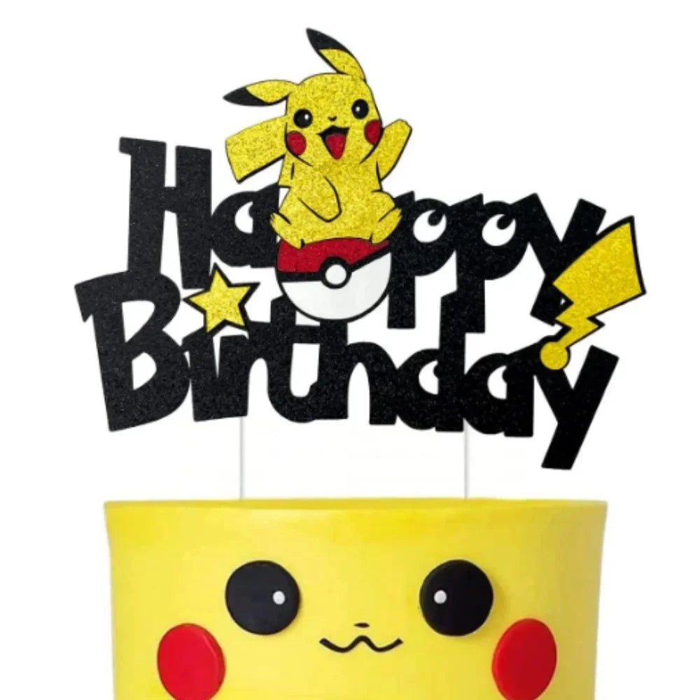 Pokémon Cake Topper Set.
