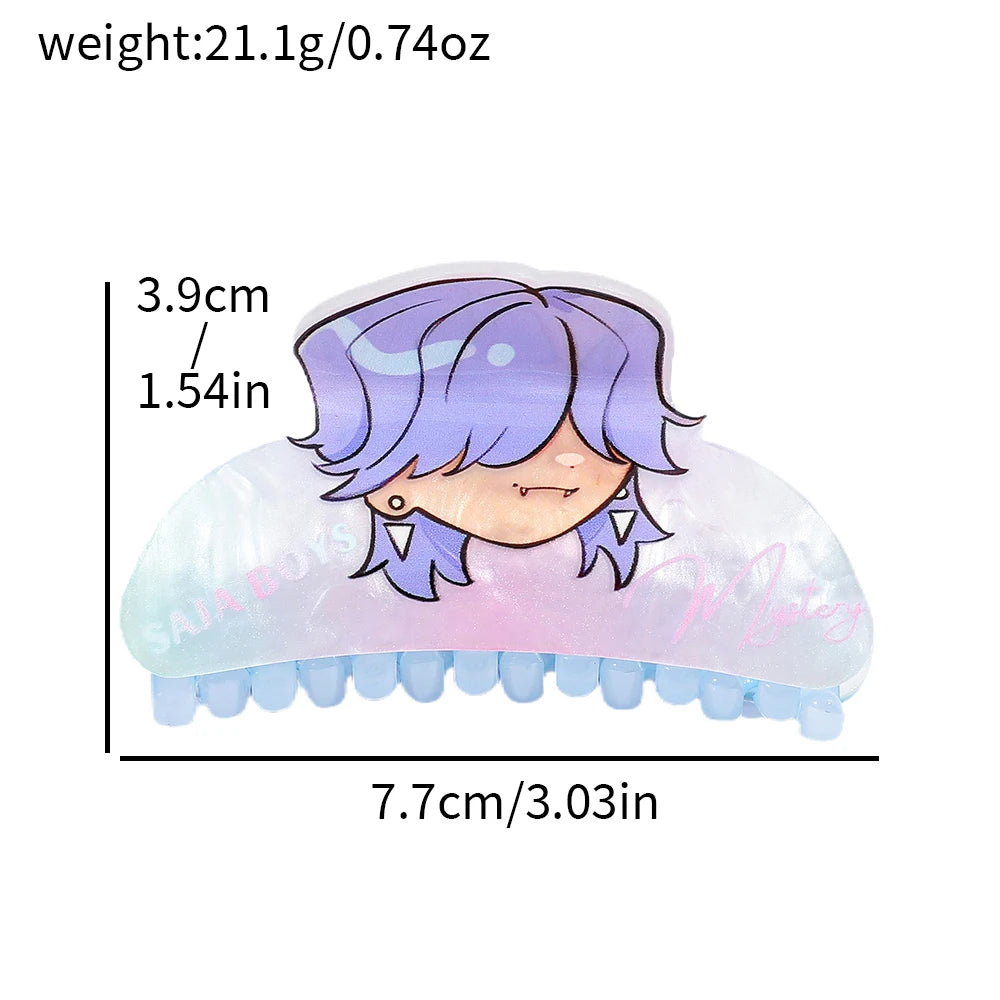 1PC/7PCS Cute girl group hair claw, multi-functional hair accessory hair claw