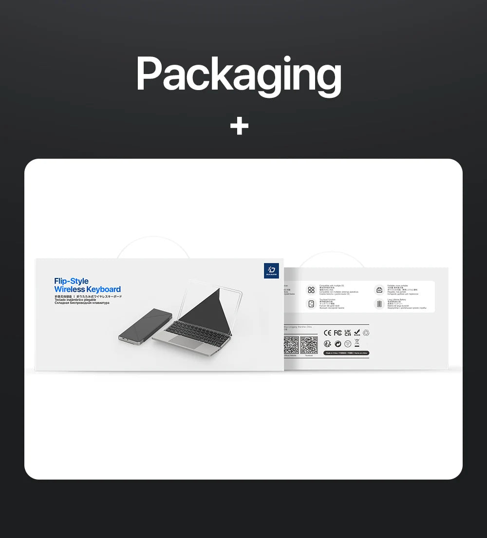 TouchFold Wireless Keyboard