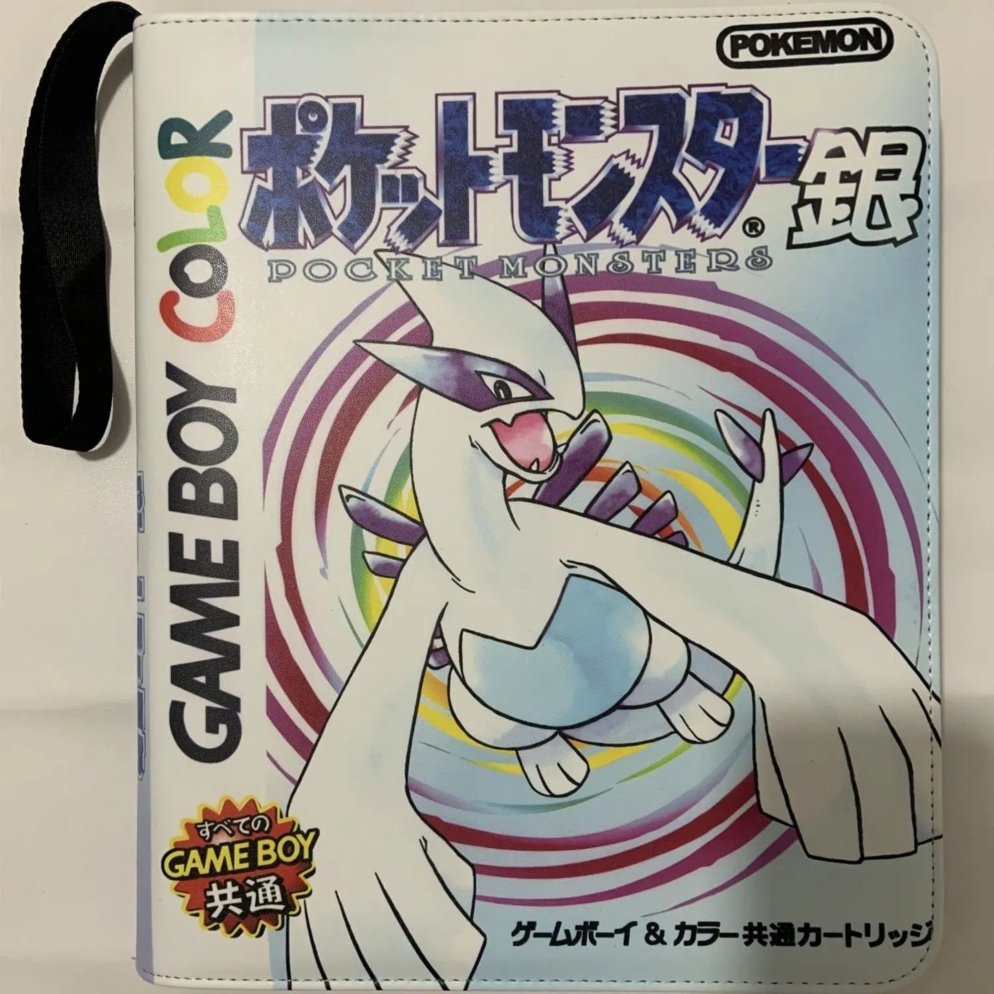 New Gb Pikachu Cartoon Anime Battle Card Booklet Zipper Binder