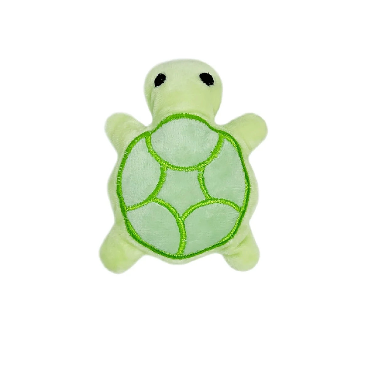 Mini cute turtle dog plush toy, squeaking dog teething sound toy, soft and safe, good for dental health, suitable for puppies