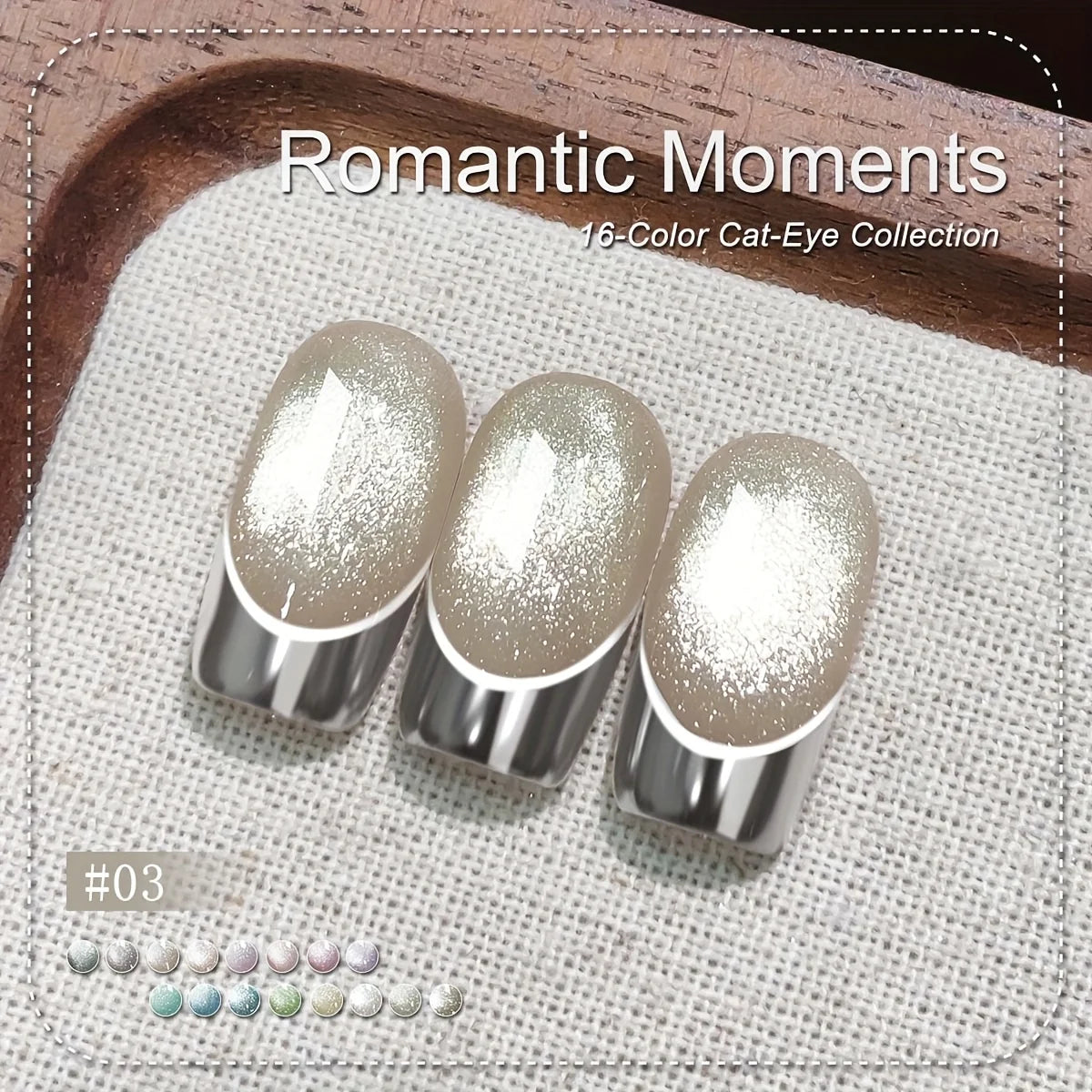 XEIJAYI 6-Color Magnetic Cat-Eye Gel Polish Set with Dual-Head Magnet Tool – Create Shimmering Nail Art with Ease