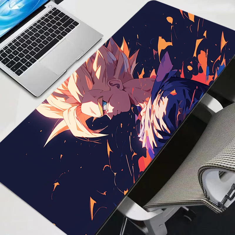 Gohan Dragon Ball Z Mouse Pad Large Gamer Gaming Accessories Speed Keyboard Rubber Lock Edge Desk Mat Laptop DBZ mousepad