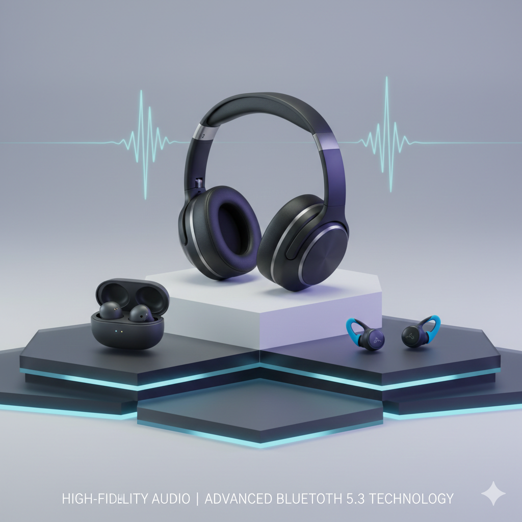 Wireless Headphones | High-Fidelity Bluetooth Audio & Earbuds