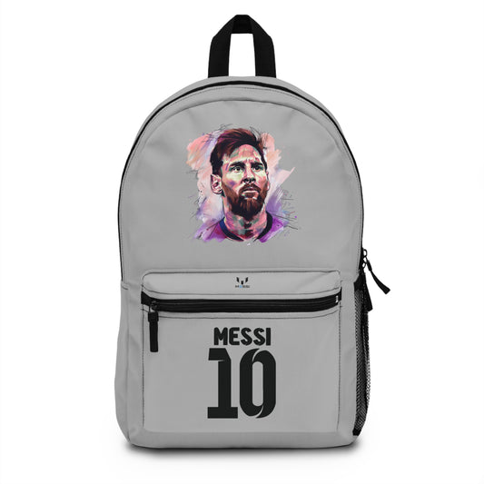 Messi Soccer School Backpack Light grey 🎒⚽ 🏆